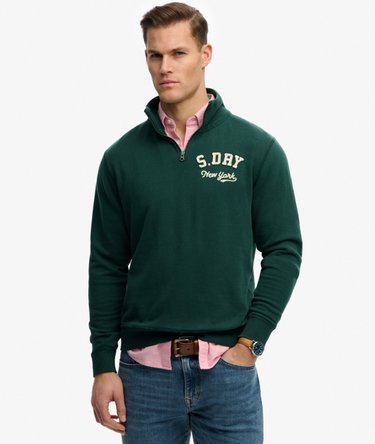 Sweat Athletic Vintage Demi-Zip Image 1