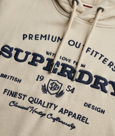 Hoodie Luxe Casual Brod&eacute; Coupe D&eacute;contract&eacute;e Image 6