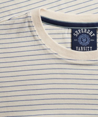 Essential Logo Striped Fitted T-Shirt Image 6