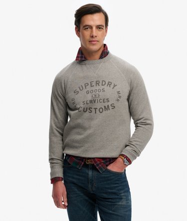 The Merchant Store - Vintage Print Sweatshirt Image 1