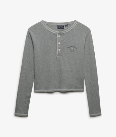 Athletic Essentials Button Down Long Sleeve Top Image 7