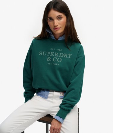 Luxe Casual Sweatshirt mit lockerer Passform Image 2