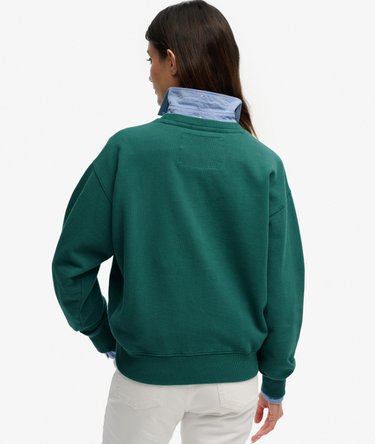 Luxe Casual Sweatshirt mit lockerer Passform Image 5