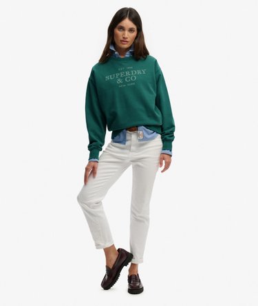 Luxe Casual Sweatshirt mit lockerer Passform Image 3