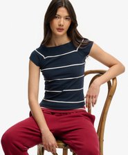 Athletic Off Shoulder Pattern Top