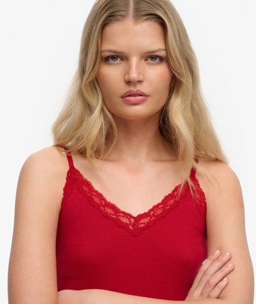 Essential Lace Trim Cami Top Image 4