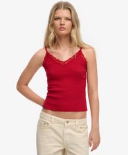 Essential Lace Trim Cami Top