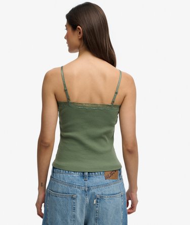 Essential Lace Trim Cami Top Image 5