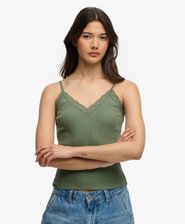 Essential Lace Trim Cami Top
