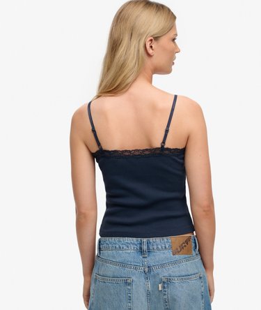 Essential Lace Trim Cami Top Image 5