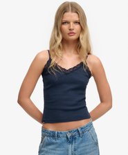 Essential Lace Trim Cami Top