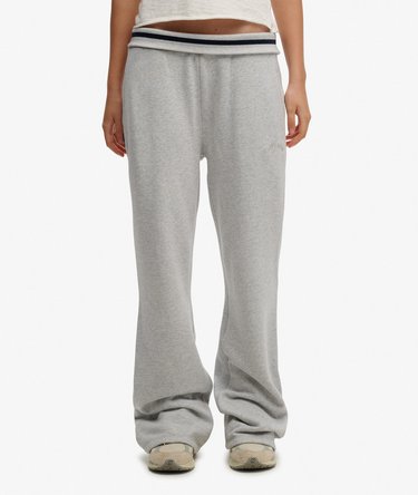 Athletic Essentials Logo Low Rise Flare Jogger Image 3