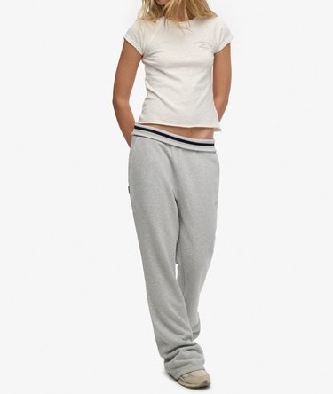 Athletic Essentials Logo Low Rise Flare Jogger Image 2