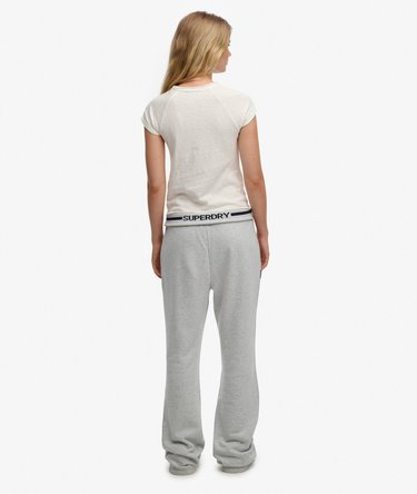Athletic Essentials Logo Low Rise Flare Jogger Image 6