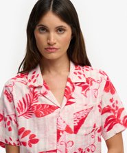 Beach Printed Kurzarmhemd