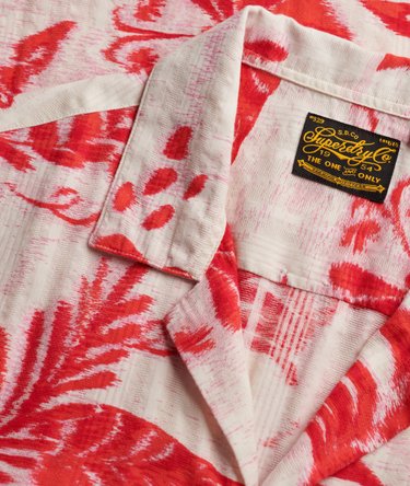 Beach Printed Overhemd met Korte Mouwen Image 6