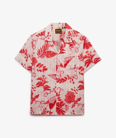 Beach Printed Overhemd met Korte Mouwen Image 7