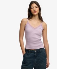 Essential Lace Trim Cami Top