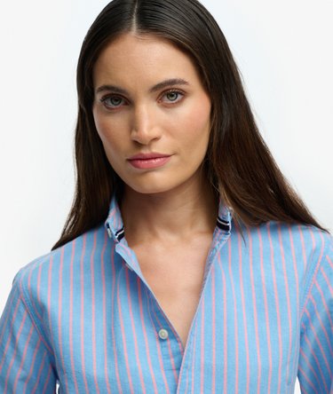 Slim Oxford Long Sleeve Shirt Image 4
