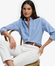 Slim Oxford Overhemd met Lange Mouwen