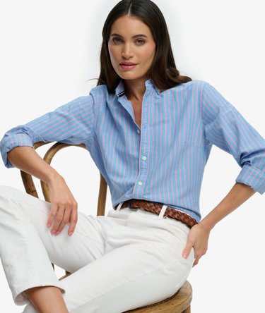 Slim Oxford Long Sleeve Shirt Image 2