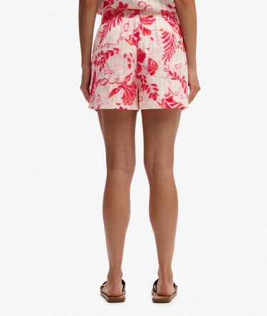 Short de plage imprim&eacute; en coton Image 4