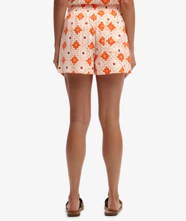 Short de plage imprim&eacute; en coton Image 4