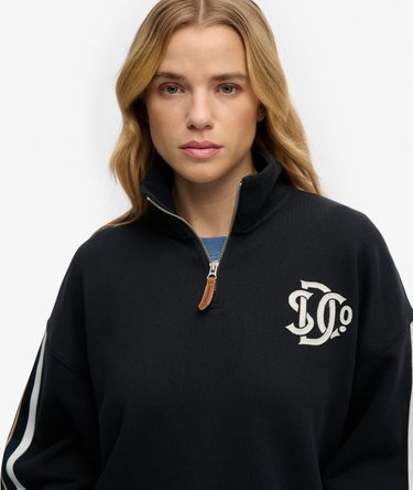 Country Club Appliqu&eacute; Half Zip Image 4