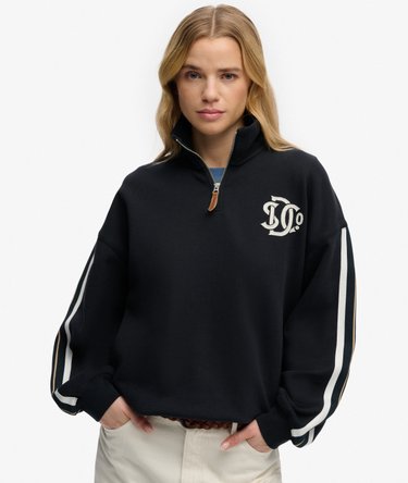 Country Club Appliqu&eacute; Half Zip Image 1