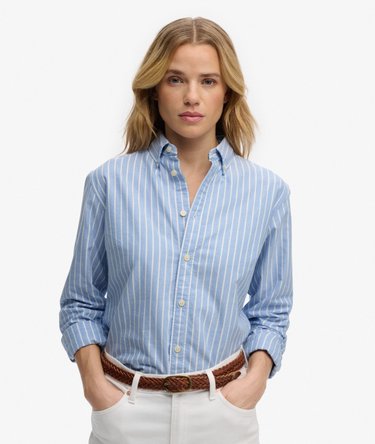 Slim Oxford Long Sleeve Shirt Image 2