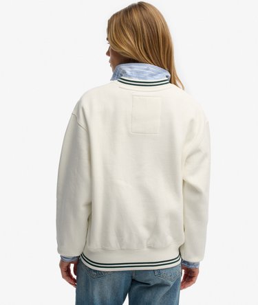 Country Club Applique V Neck Sweatshirt Image 5