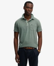 Classic Cotton Linen Polo Shirt