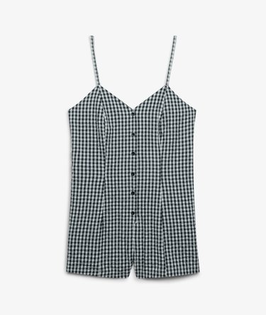 Combishort Carreaux &agrave; Bretelles Image 8