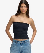 Smocked Jersey Bandeau