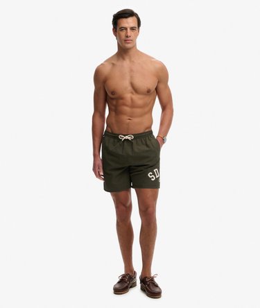 Short de bain 16 pouces Logo Imprim&eacute; Image 1