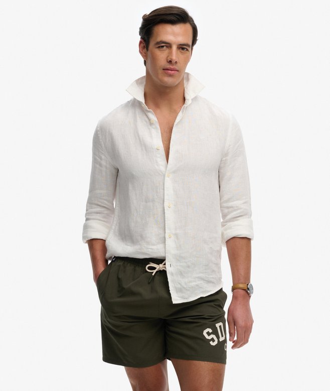 Printed Logo 16-Inch Swim Shorts More Colours Available Price £24.49 Price reduced from £34.99 to You Save 30%