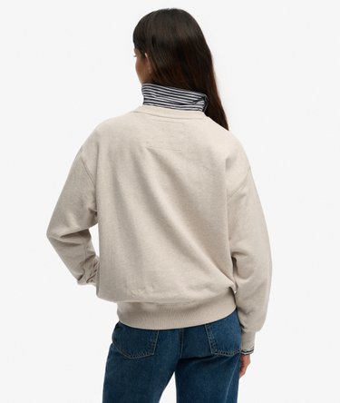 Beach Club Loose Crew Sweatshirt Image 5