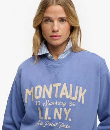 Beach Club Loose Crew Sweatshirt Image 4