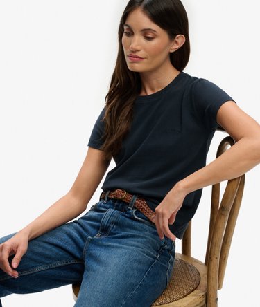 Essential Logo Fitted T-Shirt Image 2
