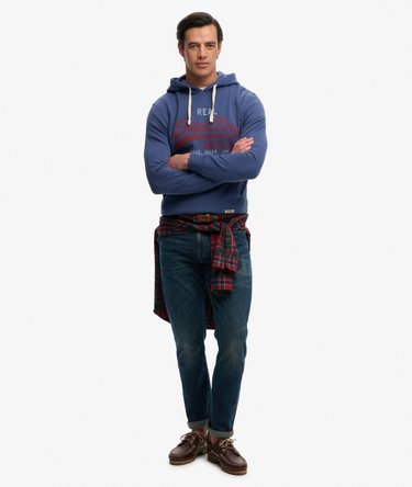 Vintage Logo Classic Hoodie Image 3