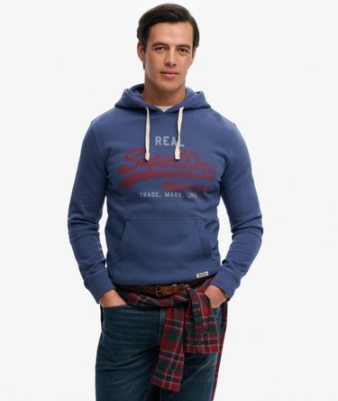 Vintage Logo Classic Hoodie Image 1