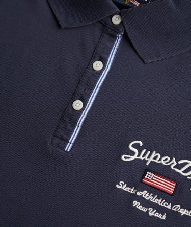 Athletic Essentials Graphic Polo Top Image 6