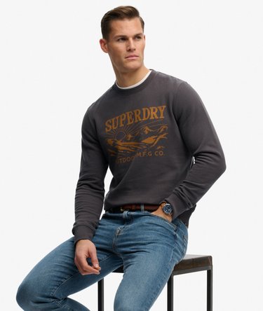 Retro Outdoor Relaxed Sweatshirt Image 2