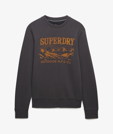 Retro Outdoor Relaxed Sweatshirt Image 7