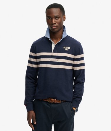 Vintage Chestband Rugby Top Image 1