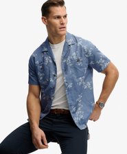 Short Sleeve Printed Beach Shirt