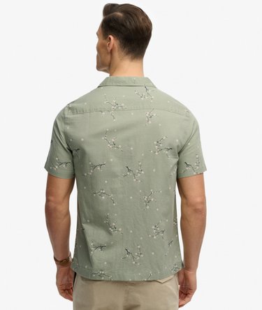 Short Sleeve Printed Beach Shirt Image 5