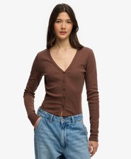 Cardigan Pointelle Athletic Essential