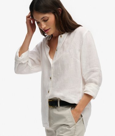 Koszula Premium Linen o dopasowanym kroju Image 2