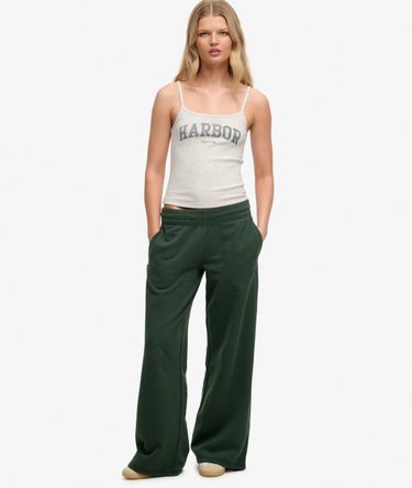 Pantalon baggy taille moyenne Image 1